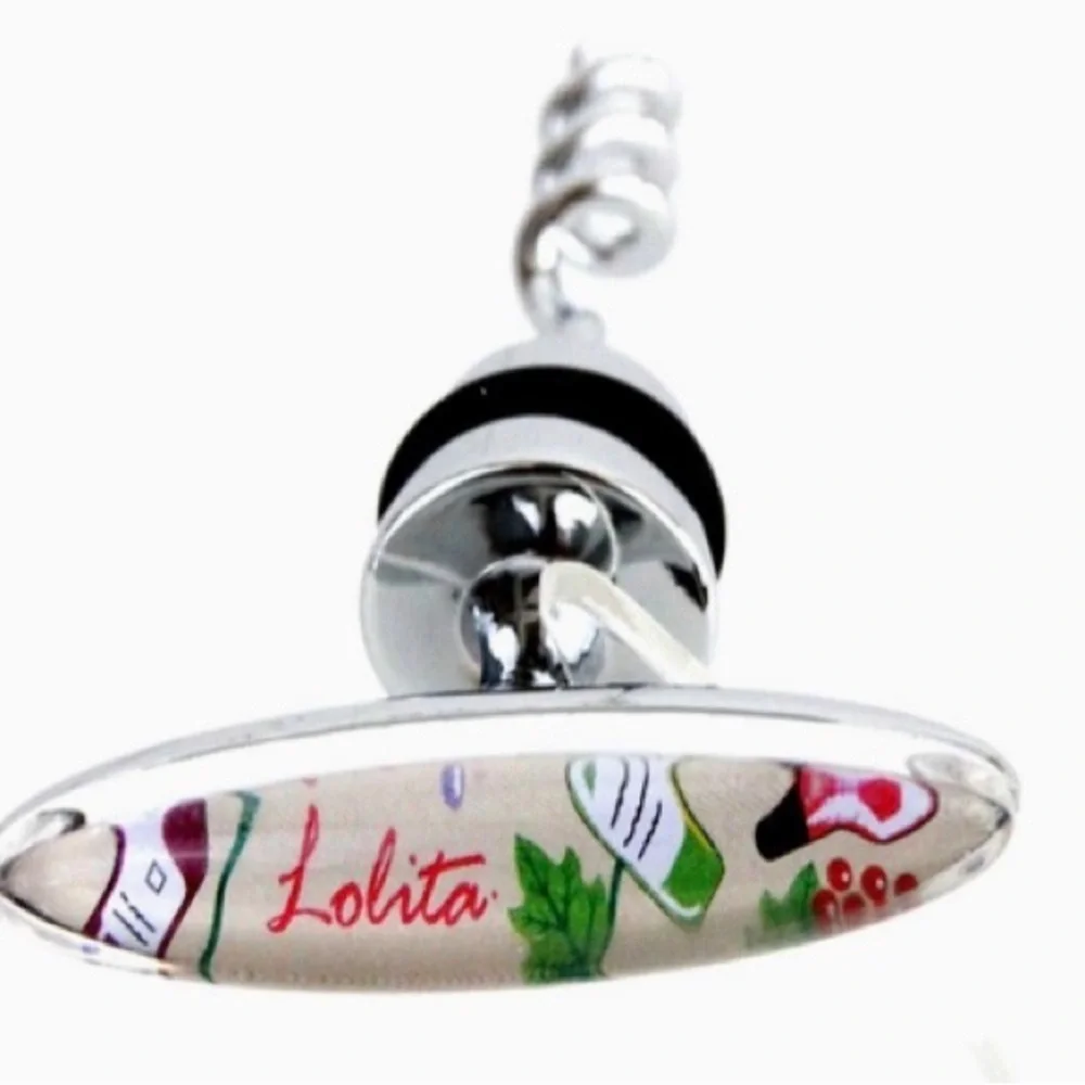 HALLMARK LOLITA WINE OPENER, CHEERS WINE STOPPER & PIER 1 IMPORTS WINE C…